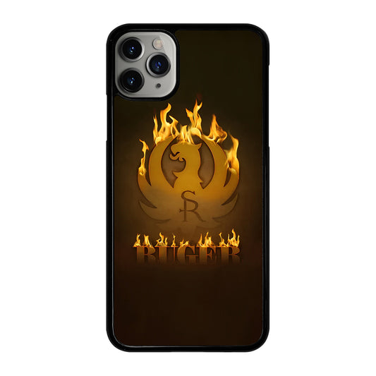 RUGER FIREARM FLAME LOGO iPhone 11 Pro Max Case Cover
