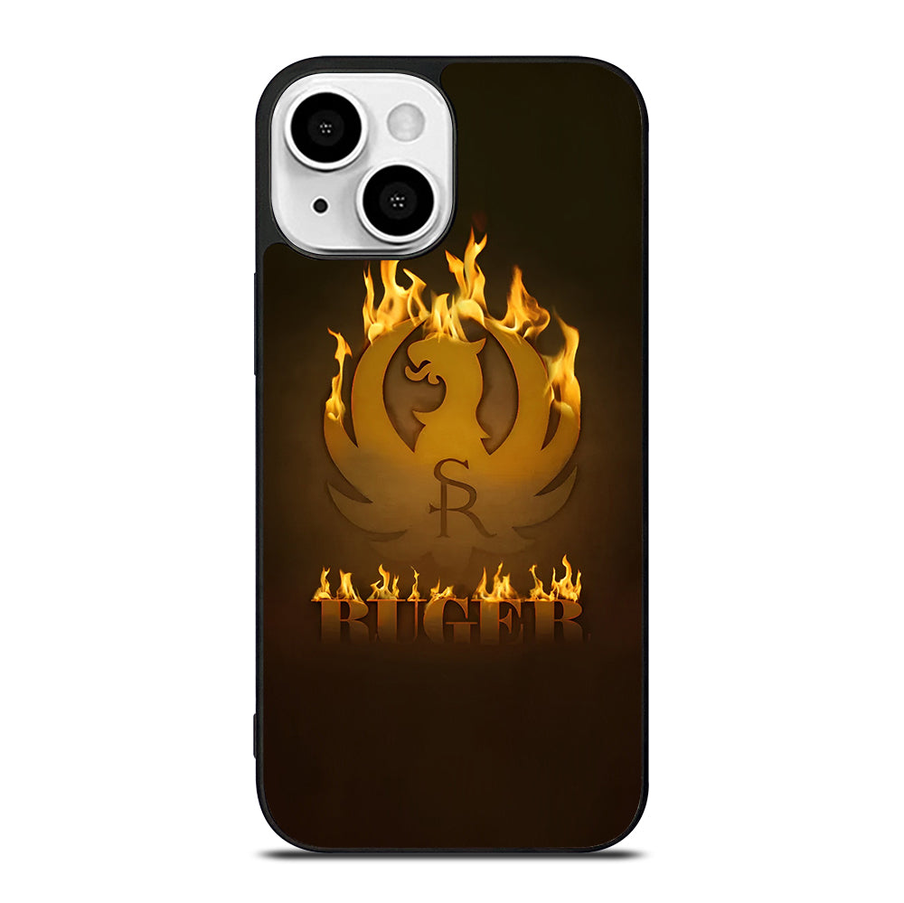 RUGER FIREARM FLAME LOGO iPhone 13 Mini Case Cover