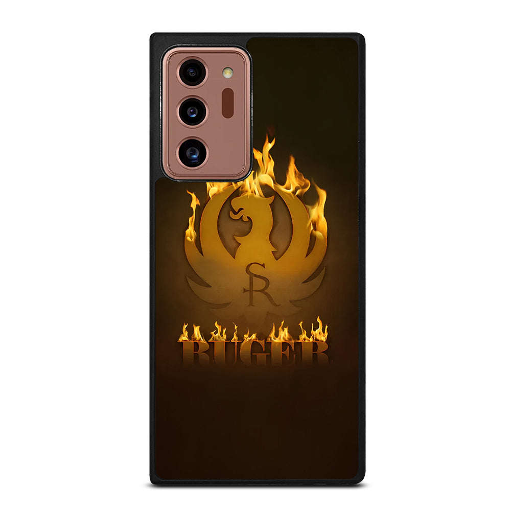 RUGER FIREARM FLAME LOGO Samsung Galaxy Note 20 Ultra Case Cover