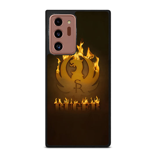 RUGER FIREARM FLAME LOGO Samsung Galaxy Note 20 Ultra Case Cover