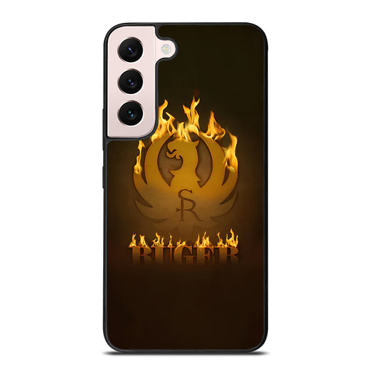 RUGER FIREARM FLAME LOGO Samsung Galaxy S22 Plus Case Cover
