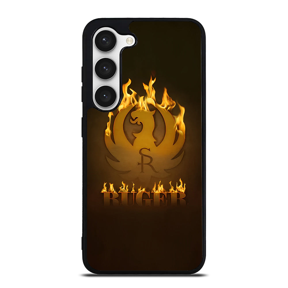 RUGER FIREARM FLAME LOGO Samsung Galaxy S23 Case Cover