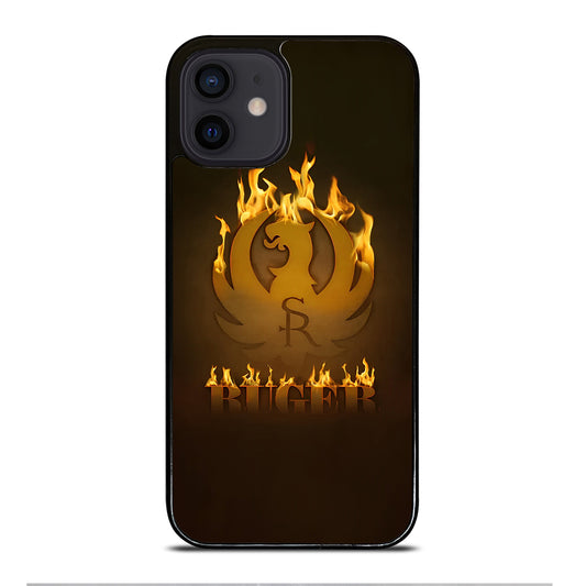 RUGER FIREARM FLAME LOGO iPhone 12 Mini Case Cover
