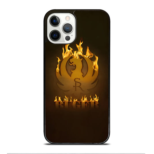 RUGER FIREARM FLAME LOGO iPhone 12 Pro Case Cover