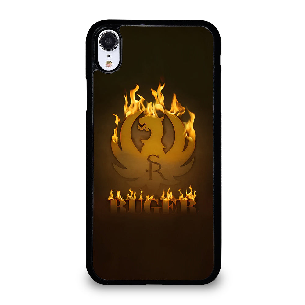 RUGER FIREARM FLAME LOGO iPhone XR Case Cover