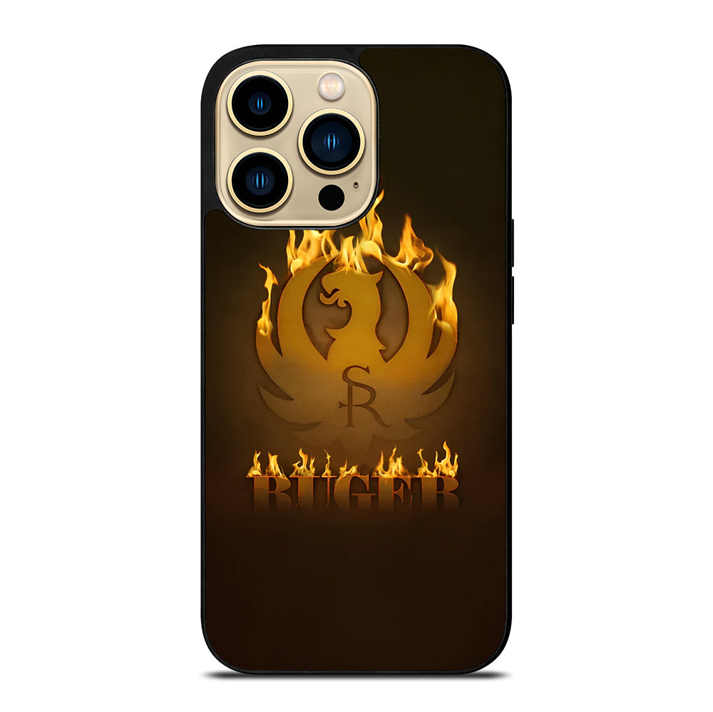 RUGER FIREARM FLAME LOGO iPhone 14 Pro Max Case Cover