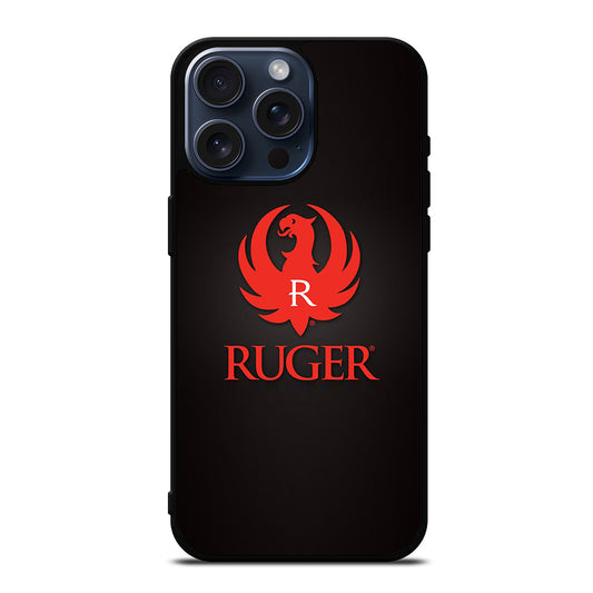 RUGER FIREARM LOGO 2 iPhone 15 Pro Max Case Cover