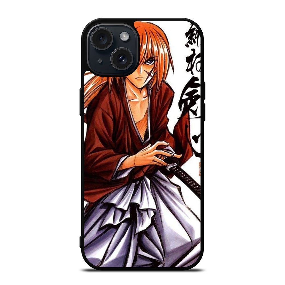 RUROUNI KENSHIN SAMURAI X ANIME SERIES iPhone 15 Plus Case Cover