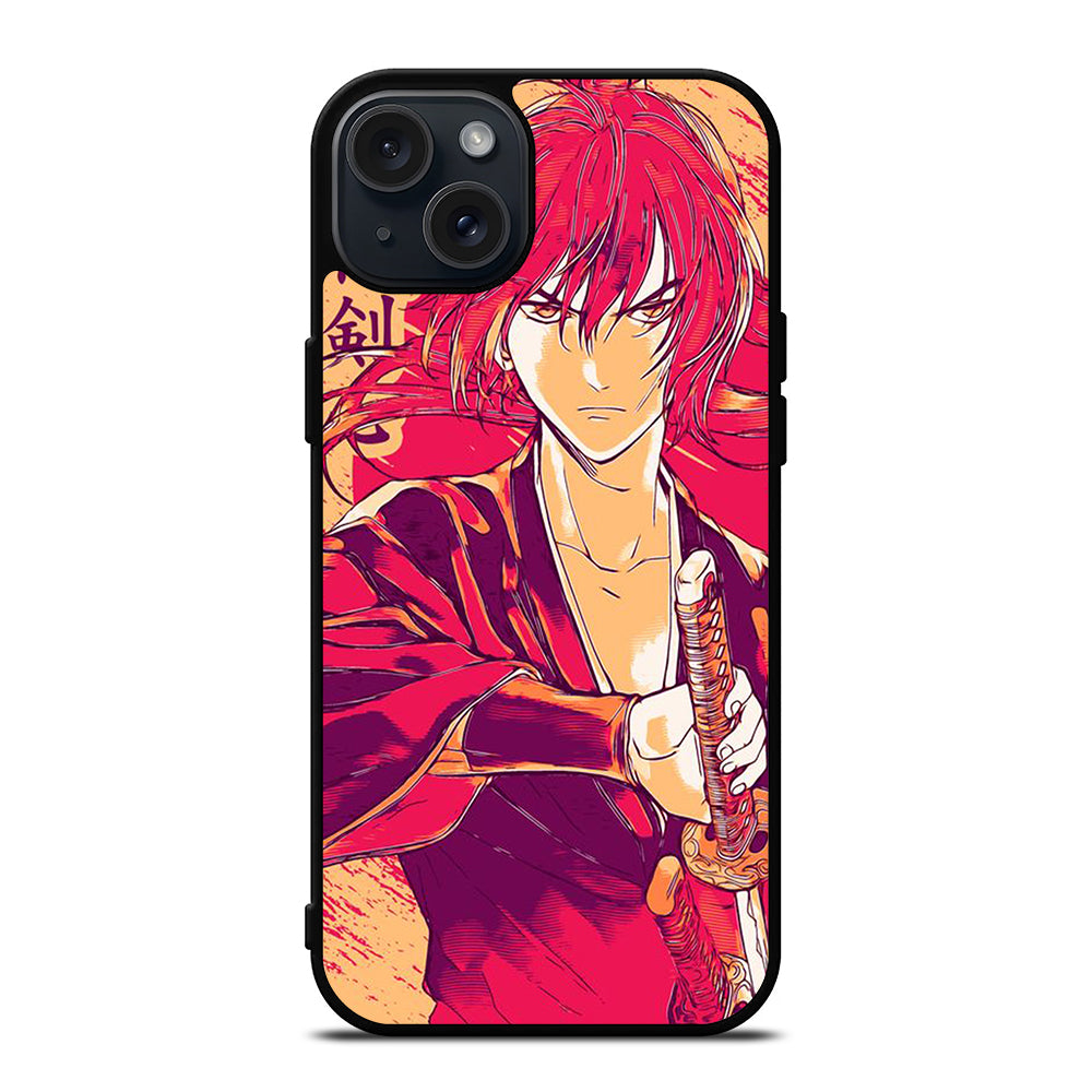 RUROUNI KENSHIN SAMURAI X ART iPhone 15 Plus Case Cover