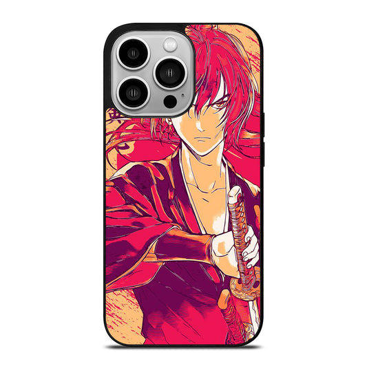 RUROUNI KENSHIN SAMURAI X ART iPhone 14 Pro Case Cover