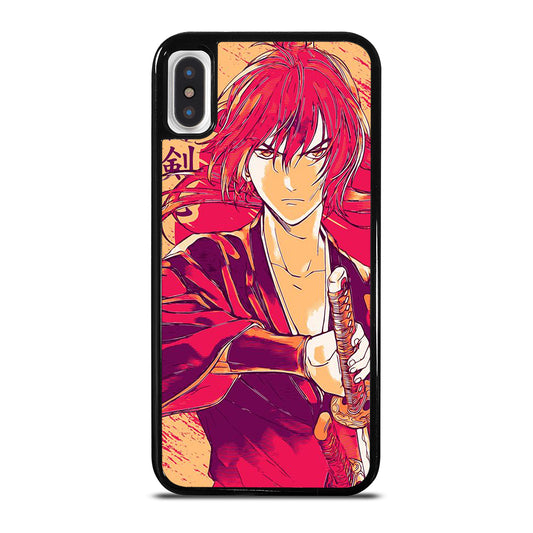 RUROUNI KENSHIN SAMURAI X ART iPhone X / XS Case Cover