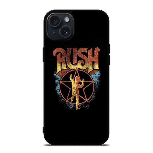 RUSH LOGO iPhone 15 Plus Case Cover