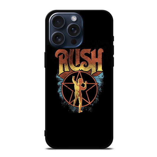 RUSH LOGO iPhone 15 Pro Max Case Cover