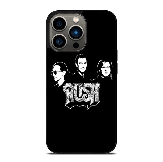 RUSH LOGO BAND iPhone 13 Pro Case Cover