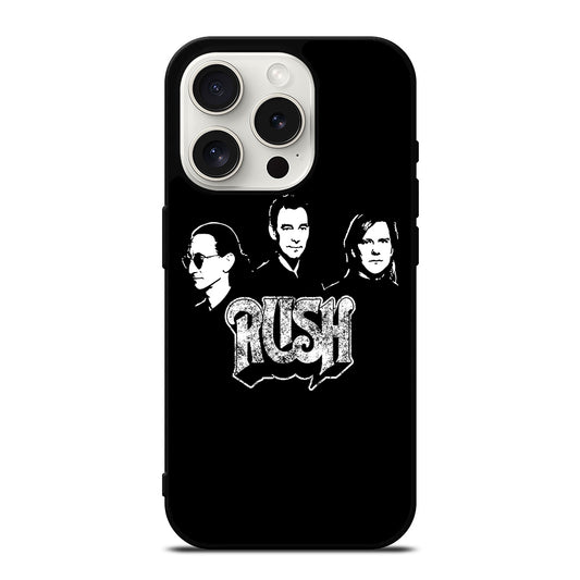 RUSH LOGO BAND iPhone 15 Pro Case Cover