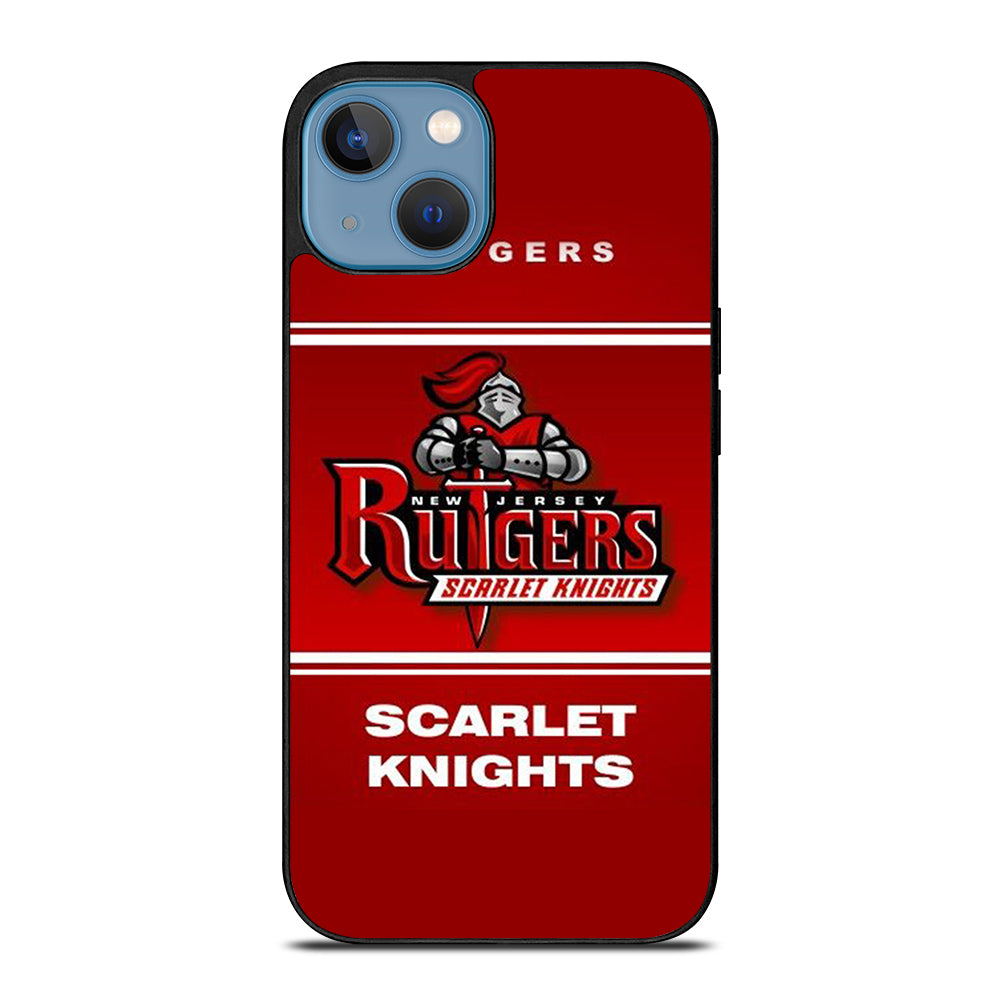 RUTGERS SCARLET KNIGHTS ICON iPhone 13 Case Cover