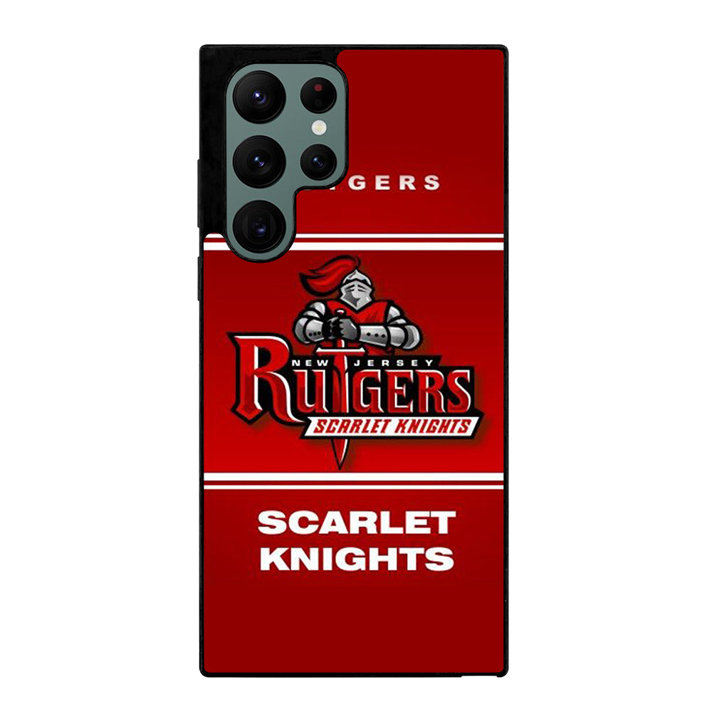 RUTGERS SCARLET KNIGHTS ICON Samsung Galaxy S22 Ultra Case Cover