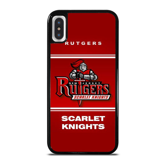 RUTGERS SCARLET KNIGHTS ICON iPhone X / XS Case Cover