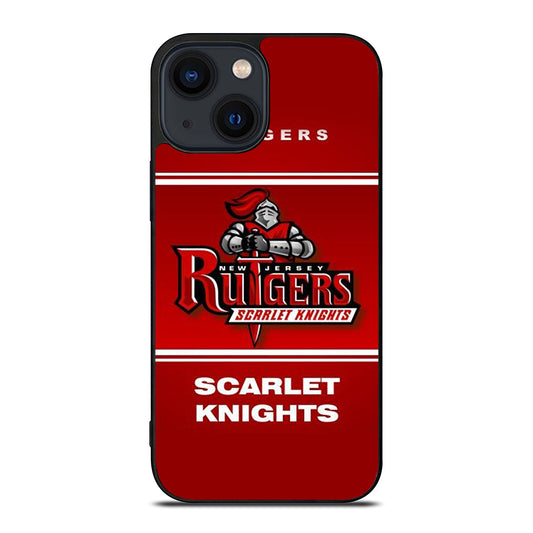 RUTGERS SCARLET KNIGHTS ICON iPhone 14 Plus Case Cover