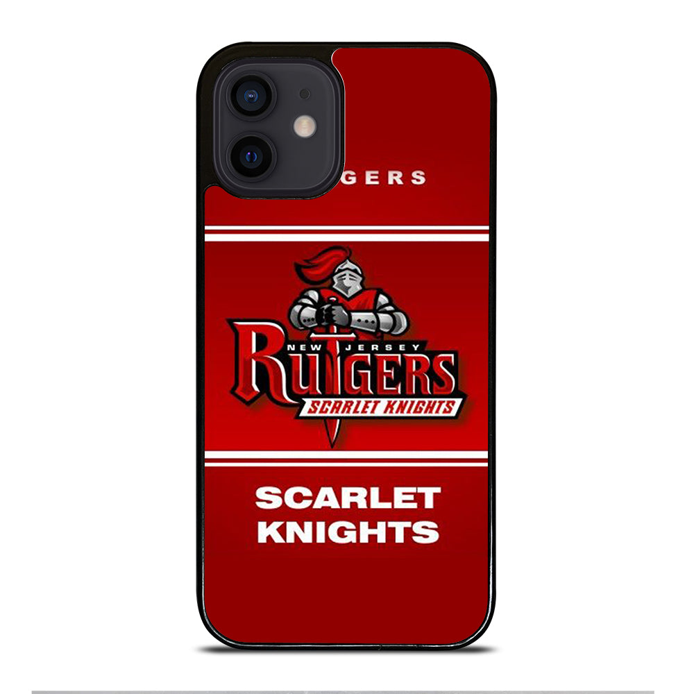 RUTGERS SCARLET KNIGHTS ICON iPhone 12 Mini Case Cover