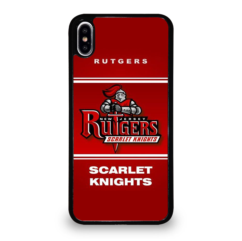 RUTGERS SCARLET KNIGHTS ICON iPhone XS Max Case Cover