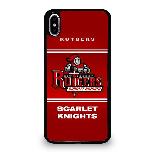 RUTGERS SCARLET KNIGHTS ICON iPhone XS Max Case Cover