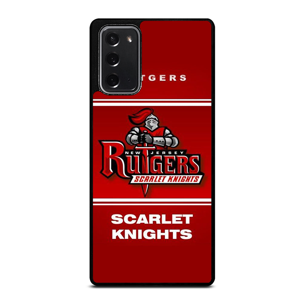 RUTGERS SCARLET KNIGHTS ICON Samsung Galaxy Note 20 Case Cover