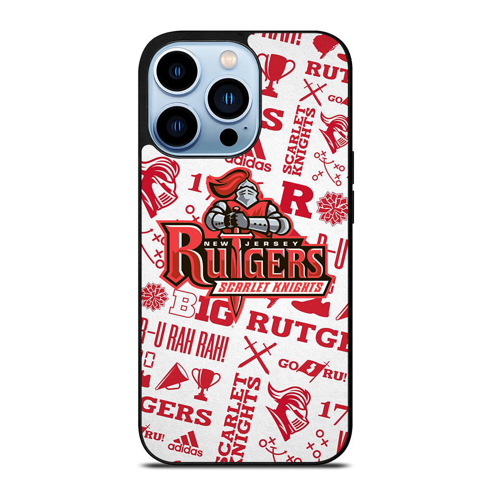 RUTGERS SCARLET KNIGHTS NFL ICON iPhone 13 Pro Max Case Cover
