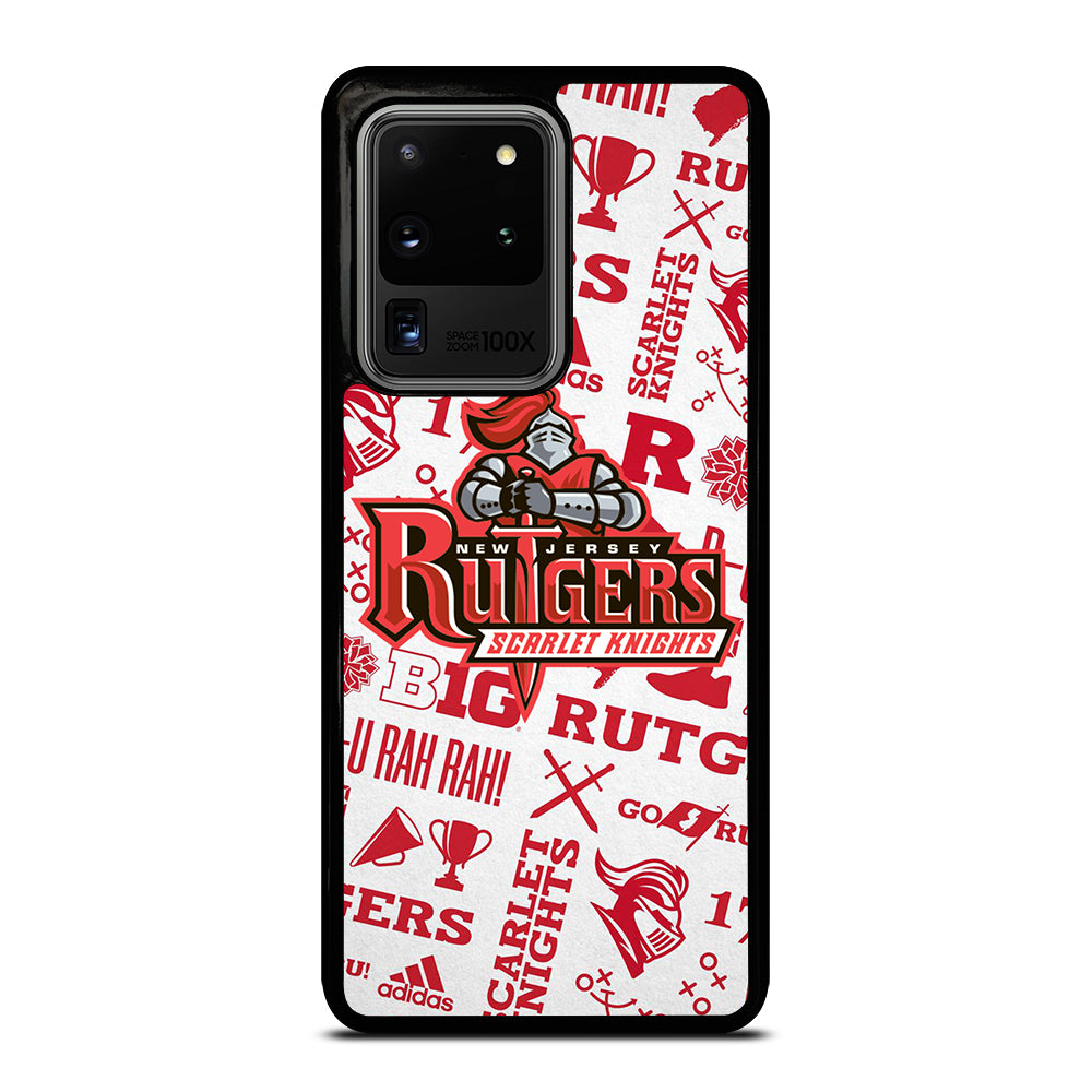 RUTGERS SCARLET KNIGHTS NFL ICON Samsung Galaxy S20 Ultra Case Cover