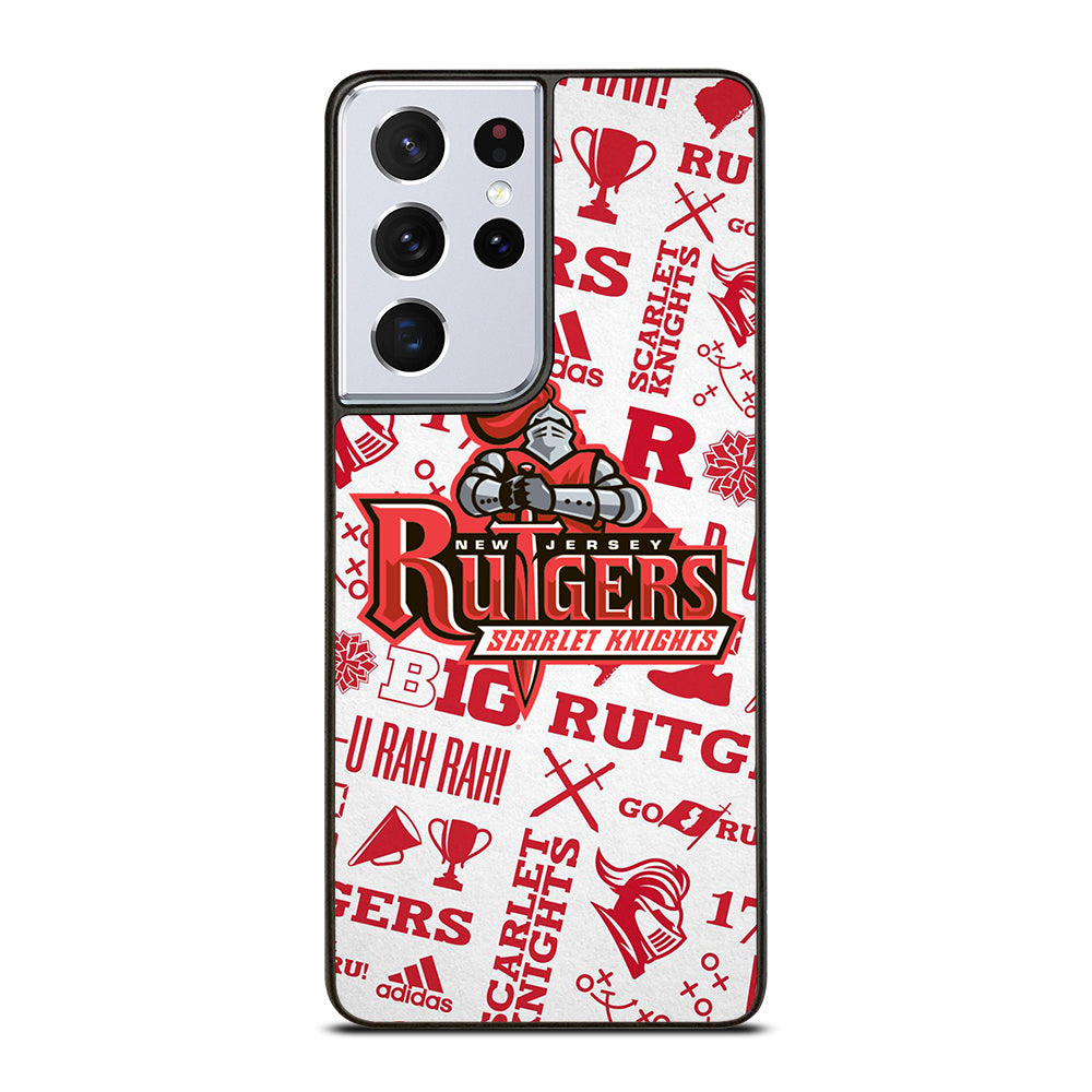 RUTGERS SCARLET KNIGHTS NFL ICON Samsung Galaxy S21 Ultra Case Cover