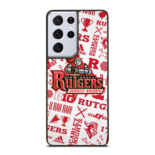 RUTGERS SCARLET KNIGHTS NFL ICON Samsung Galaxy S21 Ultra Case Cover