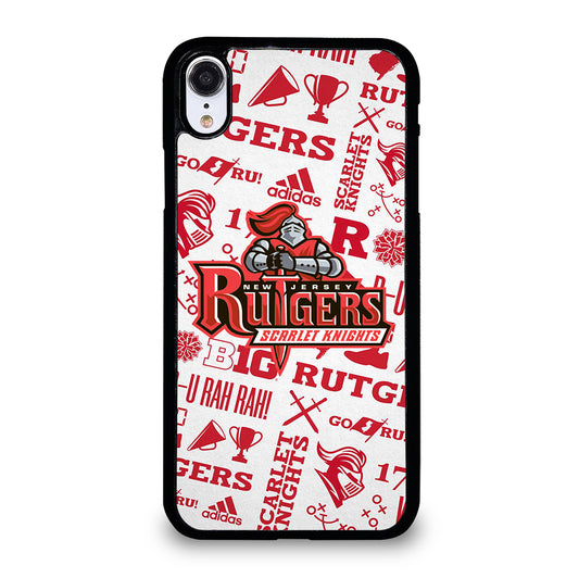 RUTGERS SCARLET KNIGHTS NFL ICON iPhone XR Case Cover