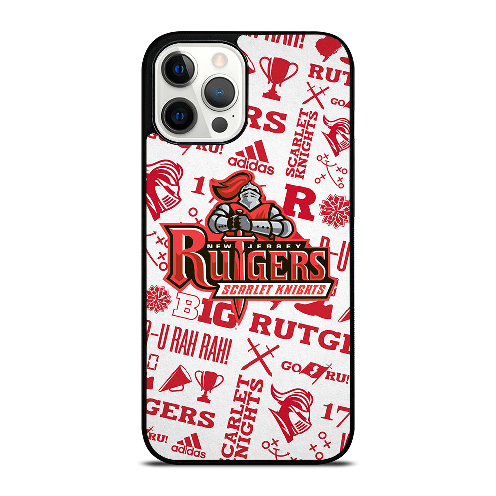 RUTGERS SCARLET KNIGHTS NFL ICON iPhone 12 Pro Max Case Cover