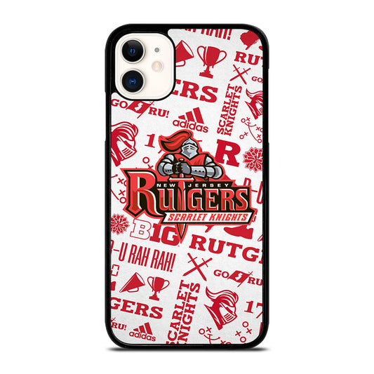 RUTGERS SCARLET KNIGHTS NFL ICON iPhone 11 Case Cover