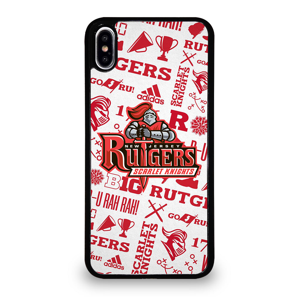 RUTGERS SCARLET KNIGHTS NFL ICON iPhone XS Max Case Cover