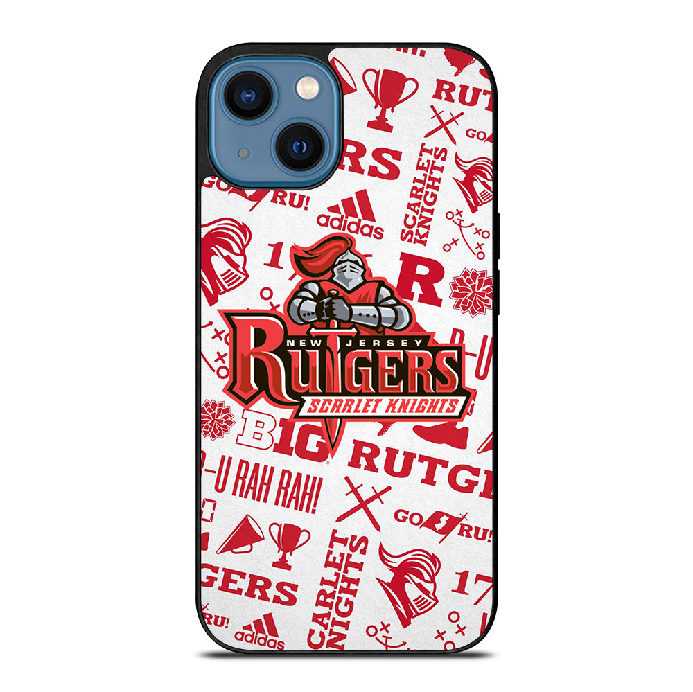 RUTGERS SCARLET KNIGHTS NFL ICON iPhone 14 Case Cover