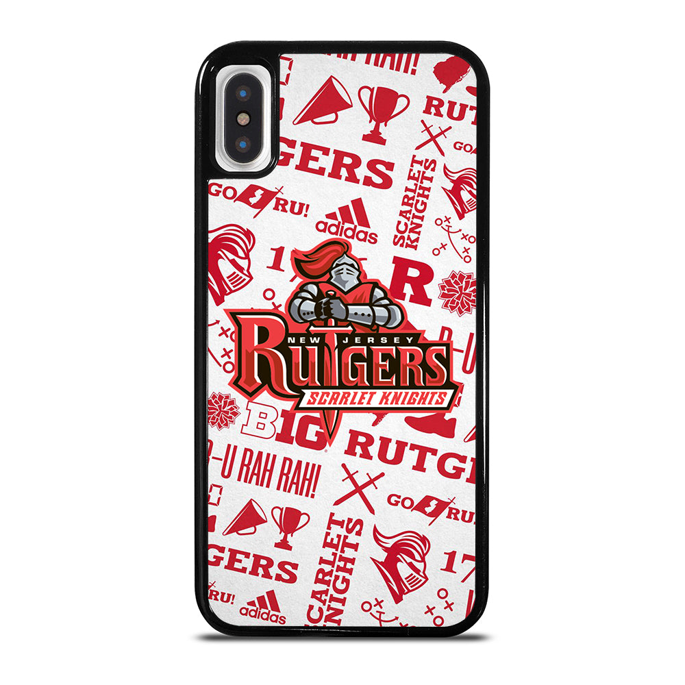 RUTGERS SCARLET KNIGHTS NFL ICON iPhone X / XS Case Cover