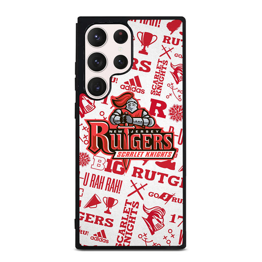 RUTGERS SCARLET KNIGHTS NFL ICON Samsung Galaxy S23 Ultra Case Cover