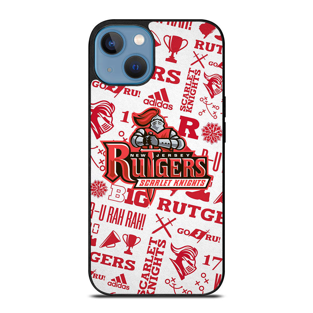 RUTGERS SCARLET KNIGHTS NFL ICON iPhone 13 Case Cover