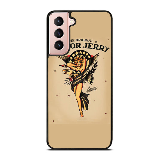 SAILOR JERRY SEXY GIRL ART Samsung Galaxy S21 Case Cover