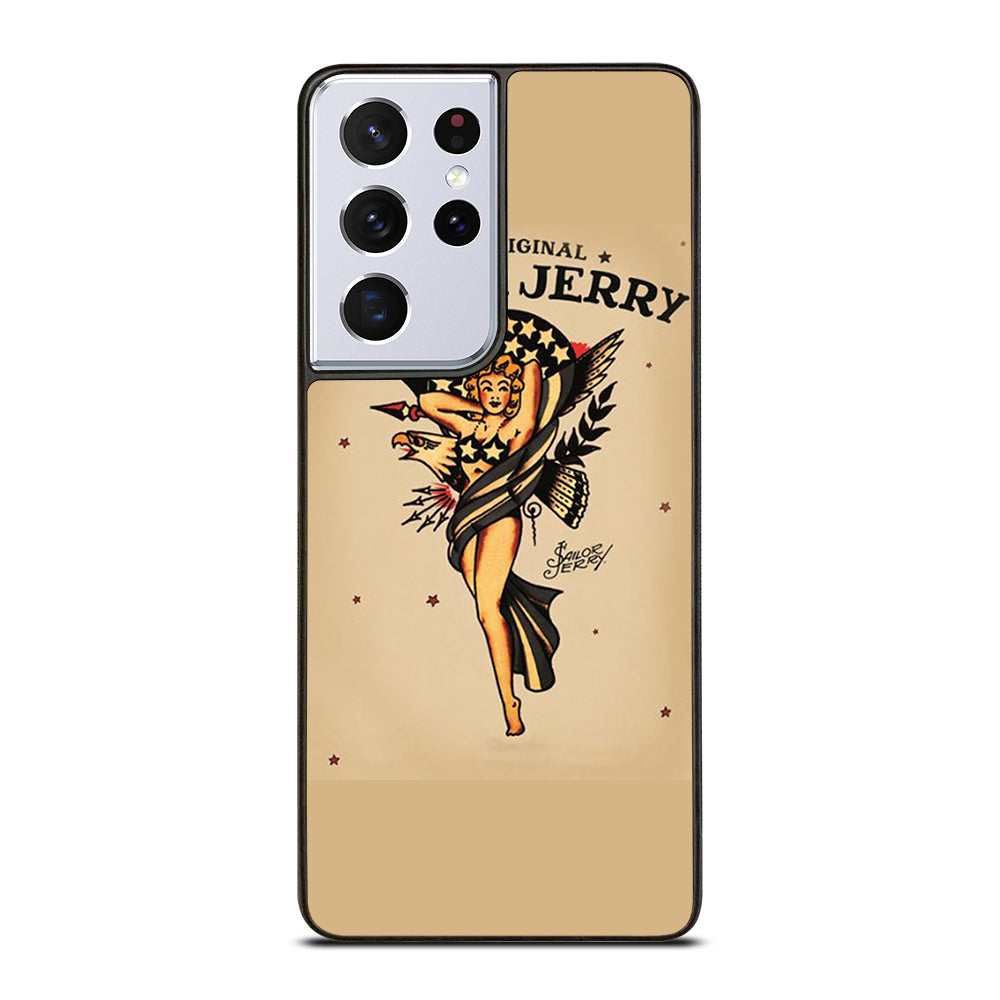 SAILOR JERRY SEXY GIRL ART Samsung Galaxy S21 Ultra Case Cover