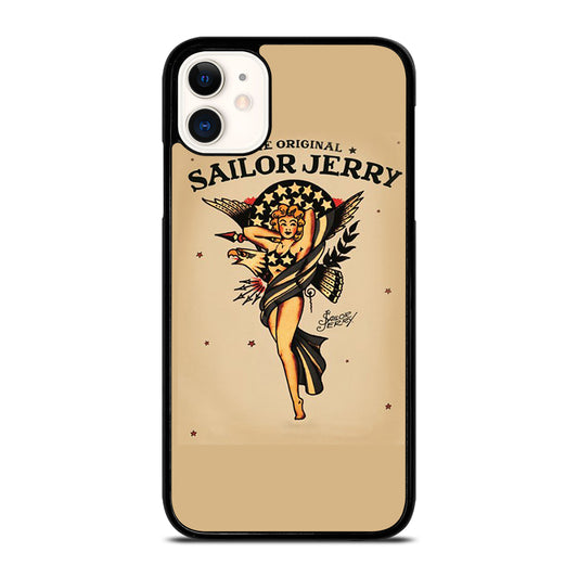 SAILOR JERRY SEXY GIRL ART iPhone 11 Case Cover