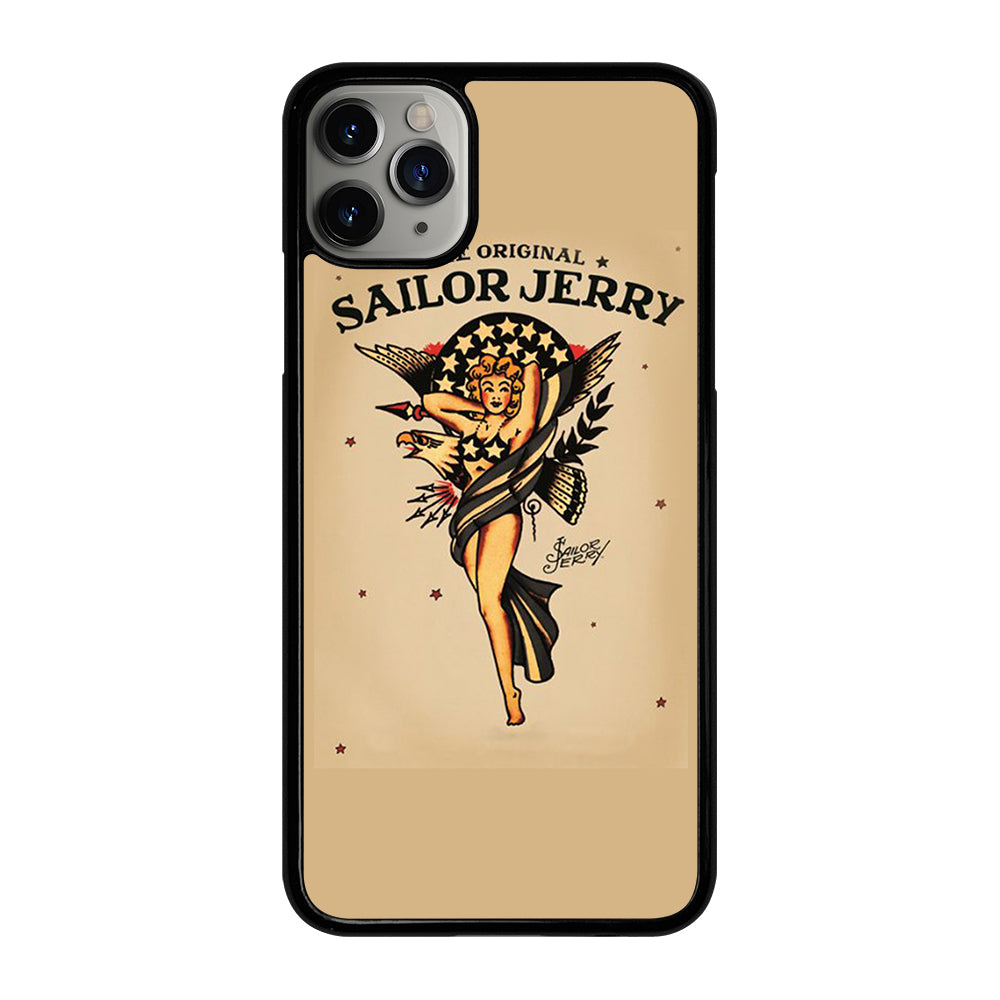 SAILOR JERRY SEXY GIRL ART iPhone 11 Pro Max Case Cover