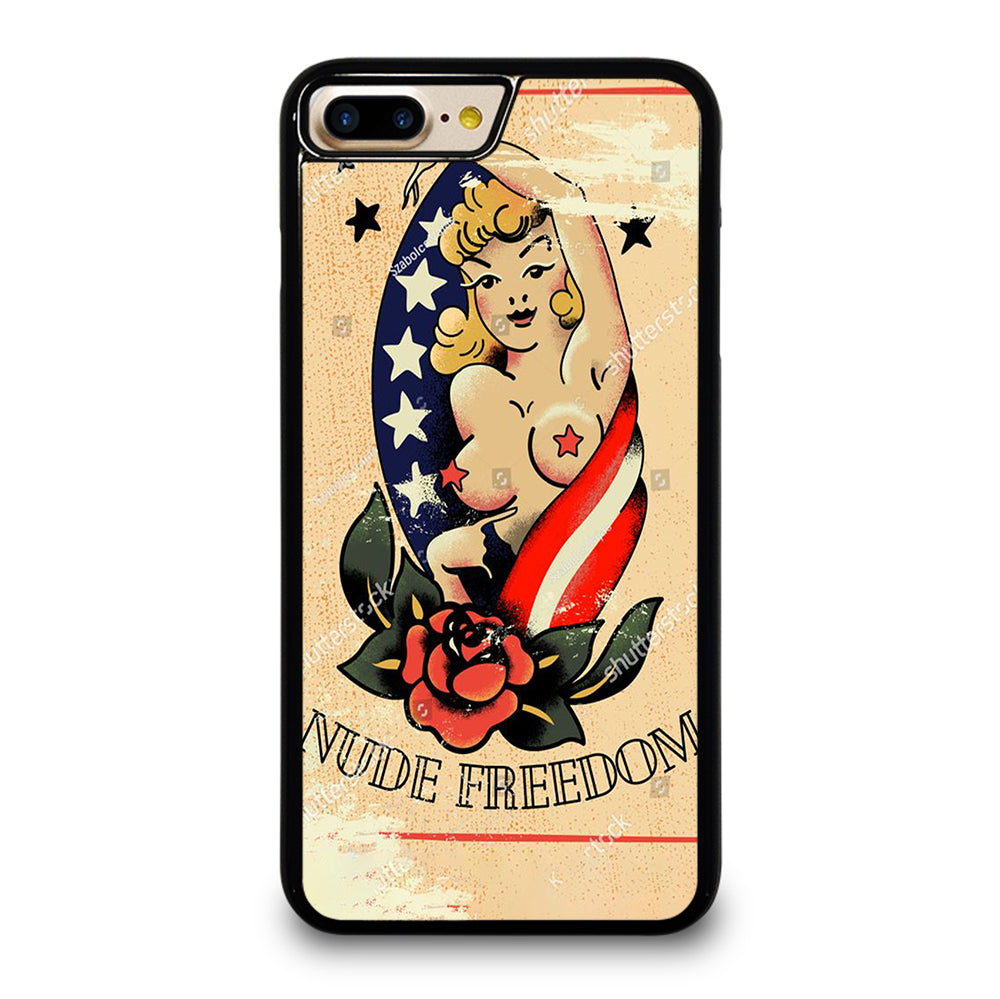 SAILOR JERRY SEXY GIRL TATTOO iPhone 7 / 8 Plus Case Cover