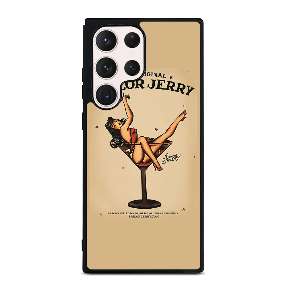 SAILOR JERRY SEXY GIRL TATTOO ART Samsung Galaxy S23 Ultra Case Cover