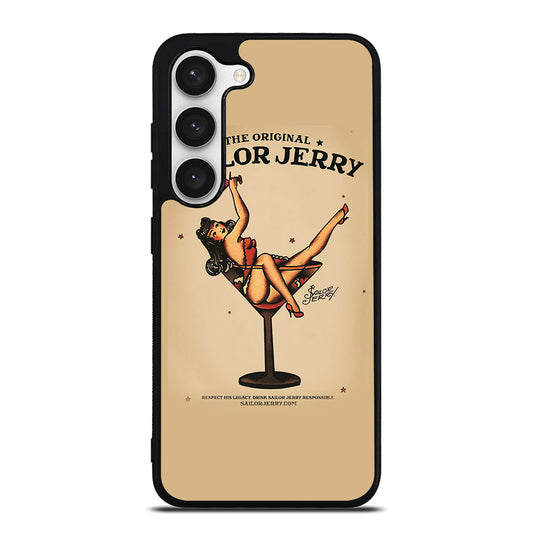 SAILOR JERRY SEXY GIRL TATTOO ART Samsung Galaxy S23 Case Cover