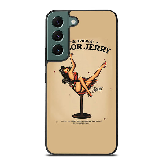 SAILOR JERRY SEXY GIRL TATTOO ART Samsung Galaxy S22 Case Cover