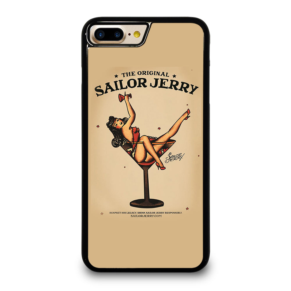 SAILOR JERRY SEXY GIRL TATTOO ART iPhone 7 / 8 Plus Case Cover