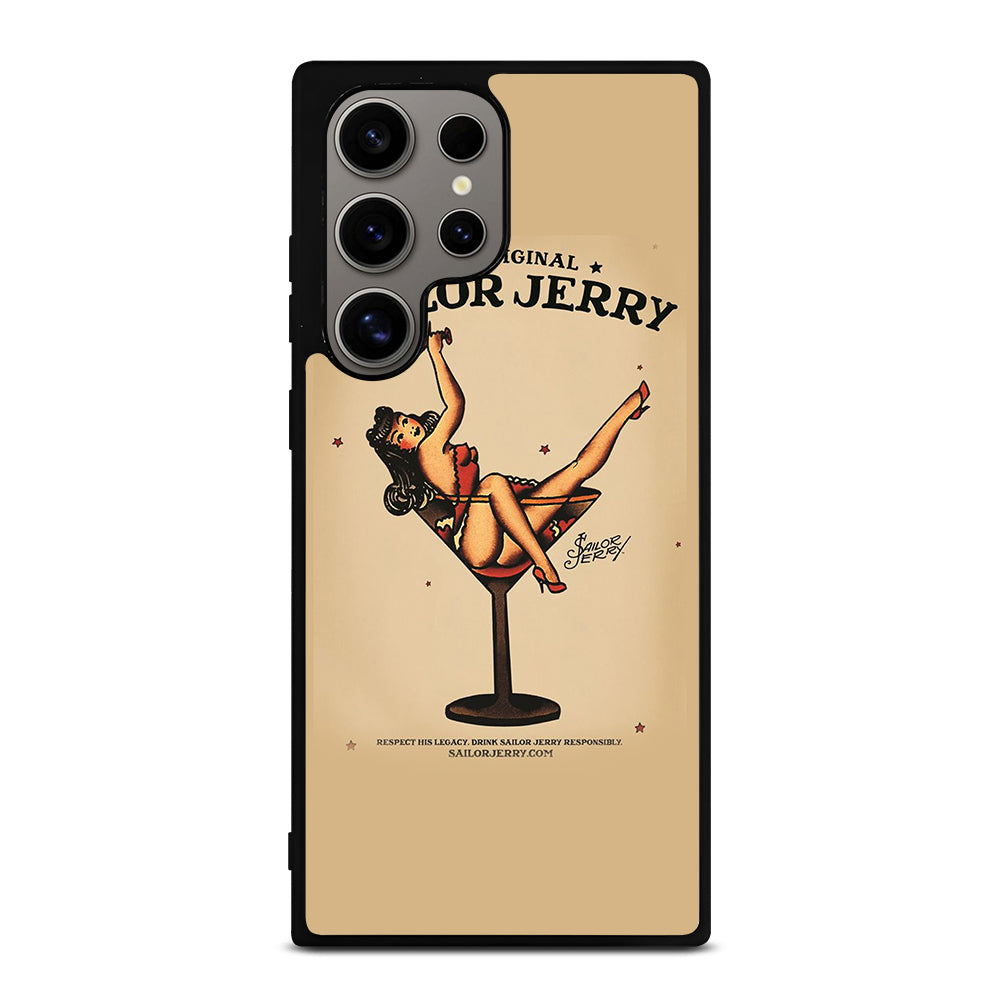 SAILOR JERRY SEXY GIRL TATTOO ART Samsung Galaxy S24 Ultra Case Cover