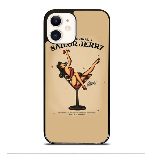 SAILOR JERRY SEXY GIRL TATTOO ART iPhone 12 Case Cover